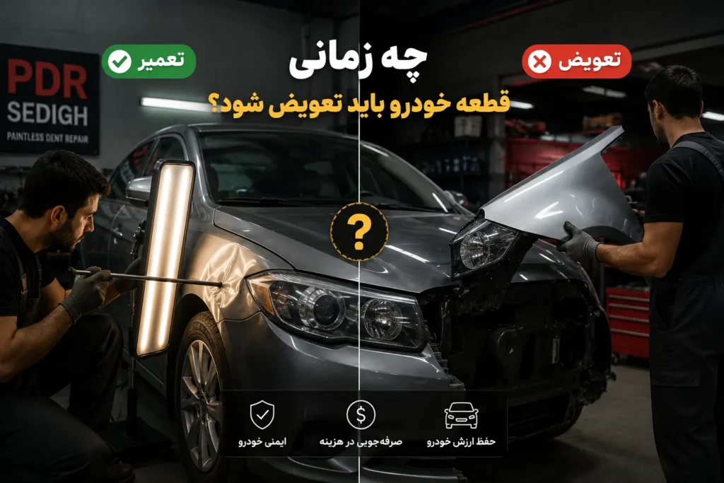 چه زمانی قطعه خودرو باید تعویض شود؟